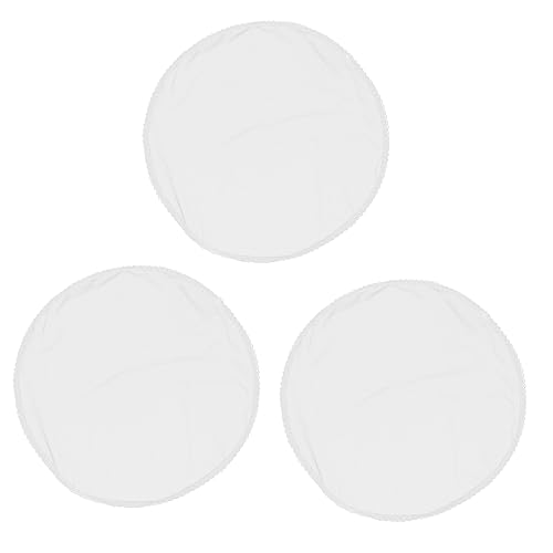 JUMPLAWN Elegantes 3-teiliges Puppenschleier-zubehör Aus Weißem Stoff Für Baby-mädchen-Puppen Hochzeitskleid Schleier-Set von JUMPLAWN