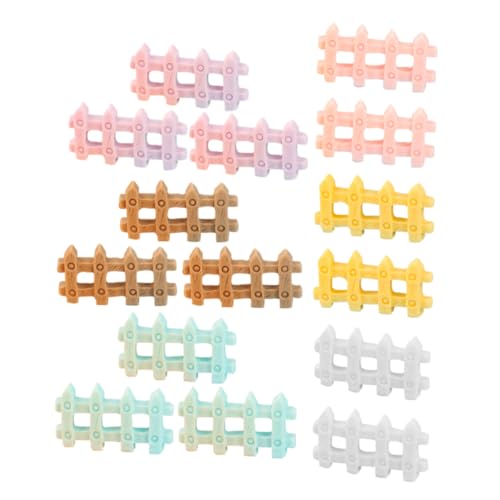 JUMPLAWN 30 Stück Miniaturzaun Modell Dekorativer Resinzäune für Puppenhaus Sandkasten Mini Garten und DIY Mikrolandschaften und Langlebig JUMPLAWN 30 Stück Miniaturzaun Modell Dekorativer Resinzäune für Puppenhaus Sandkasten Mini Garten und DIY Mikrolandschaften und Langlebig von JUMPLAWN
