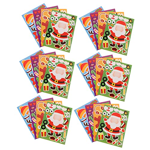 JUMPLAWN 32 Blatt Puzzle-Aufkleber für Elch Aufkleber Weihnachtsspielzeug Kindergeschenk Weihnachtspuzzle-Aufkleber Festival-Aufkleber Spiel Aufkleber JUMPLAWN 32 Blatt Puzzle-Aufkleber für Elch Aufkleber Weihnachtsspielzeug Kindergeschenk Weihnachtspuzzle-Aufkleber Festival-Aufkleber Spiel Aufkleber von JUMPLAWN