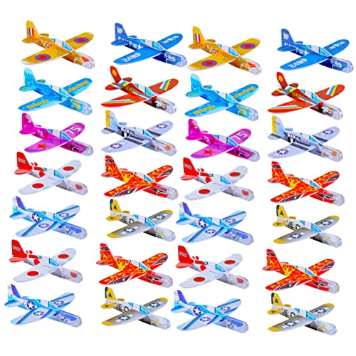 JUMPLAWN 32 Stück Segelflugzeuge Flugzeuge Ebene Spielzeugflugzeug Für Kleinkinder Mini Gleiten Flugzeuge Für Kinderspielzeug Schaum Kleinkindspielzeug Eva JUMPLAWN 32 Stück Segelflugzeuge Flugzeuge Ebene Spielzeugflugzeug Für Kleinkinder Mini Gleiten Flugzeuge Für Kinderspielzeug Schaum Kleinkindspielzeug Eva von JUMPLAWN