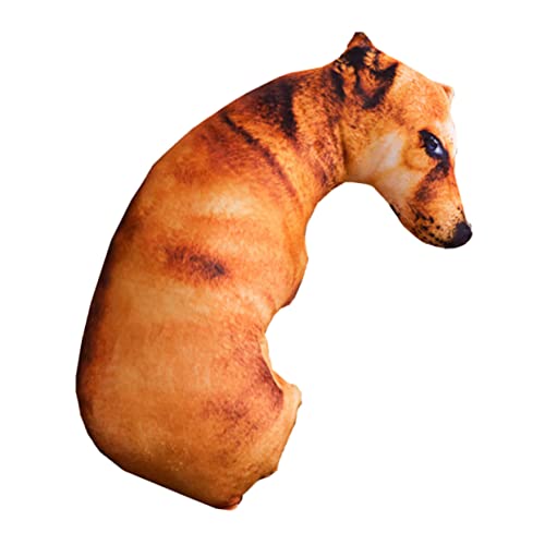 JUMPLAWN Hundekissen Plüschspielzeug Dog-Shaped Doll Pillow Aus Pp-Baumwolle Kuscheltier Für Dekoration Für Zuhause Maschinenwaschbar Und Farbecht JUMPLAWN Hundekissen Plüschspielzeug Dog-Shaped Doll Pillow Aus Pp-Baumwolle Kuscheltier Für Dekoration Für Zuhause Maschinenwaschbar Und Farbecht von JUMPLAWN