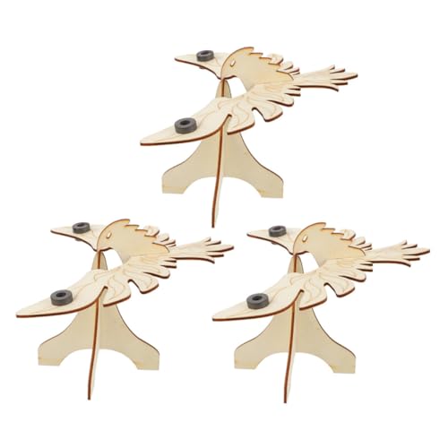 JUMPLAWN Vögel-Physik-Spielzeug 3er-Pack Vögel-mechanik-experimentierzubehör Für Die Mittelstufe von JUMPLAWN
