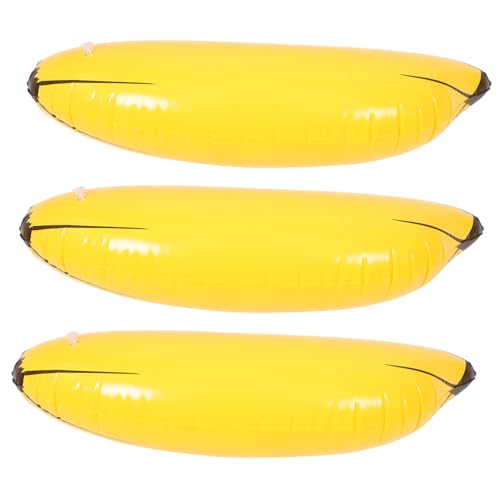 JUMPLAWN 3stücke Aufblasbare Bananen Für Wurfspiele Lustiges Partyspiel Für Erwachsene Für Karneval Sommerfeste Und Kreative Dekoration JUMPLAWN 3stücke Aufblasbare Bananen Für Wurfspiele Lustiges Partyspiel Für Erwachsene Für Karneval Sommerfeste Und Kreative Dekoration von JUMPLAWN