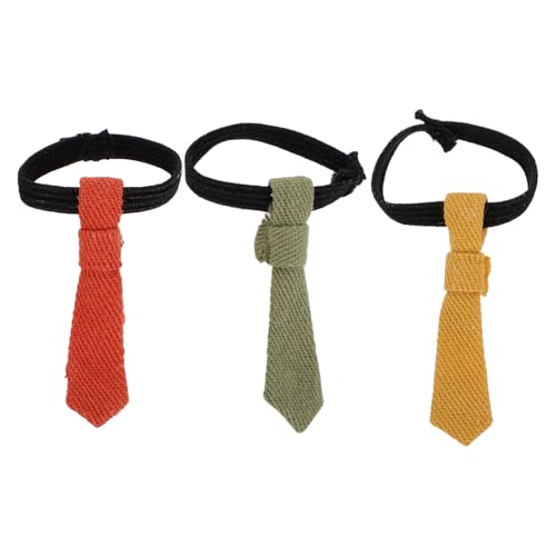 JUMPLAWN 3Stücke Krawatten Für Bjd Puppen Vorgebundene Puppen Zubehörteile Für Puppenkleidung Und Kreatives Styling von JUMPLAWN