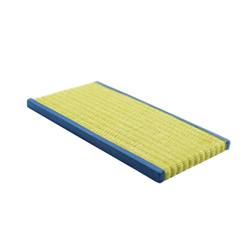 JUMPLAWN 3Stücke Teiliges Tatami Zubehör für Puppenhaus Dekoration Miniatur Bodensitzmatte mit Cartoon Mustern für Kreative Szenen und Warme von JUMPLAWN