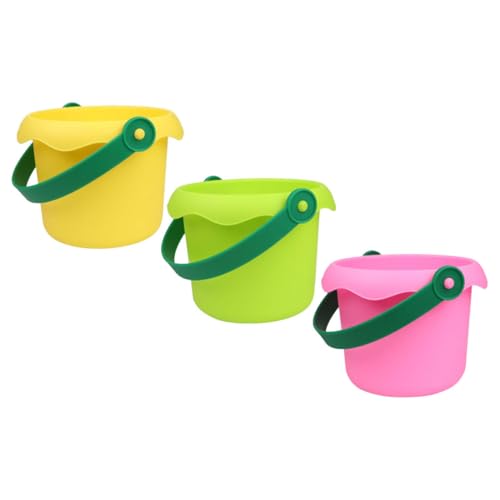 JUMPLAWN 3Stücke Tragbare Strandeimer Ergonomische Wassereimer für Sandspiele für Strand und Sandkastenaktivitäten JUMPLAWN 3Stücke Tragbare Strandeimer Ergonomische Wassereimer für Sandspiele für Strand und Sandkastenaktivitäten von JUMPLAWN