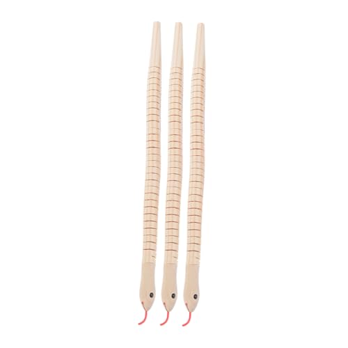 JUMPLAWN 3Stücke Unvollendete Holzschlangen Flexibles DIY Schlangenspielzeug für Kreative zur Dekoration und Lernspielzeug für Tierwissen Sicher und Langlebig JUMPLAWN 3Stücke Unvollendete Holzschlangen Flexibles DIY Schlangenspielzeug für Kreative zur Dekoration und Lernspielzeug für Tierwissen Sicher und Langlebig von JUMPLAWN