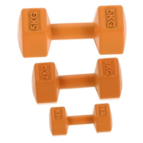 JUMPLAWN 3pcs Puppenhaus Hanteln Mini Hanteln Modell Sport Puppenhaus Miniatur Sport Spielset Winzige Hantel Rollenspiel Puppenhaus Spielzeug S M L JUMPLAWN 3pcs Puppenhaus Hanteln Mini Hanteln Modell Sport Puppenhaus Miniatur Sport Spielset Winzige Hantel Rollenspiel Puppenhaus Spielzeug S M L von JUMPLAWN