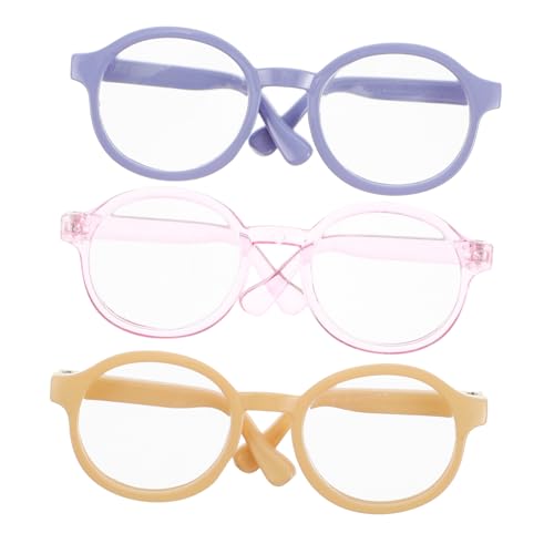 JUMPLAWN 3st Puppenbrille Linsenbrille Promi-Brille Liefert Gläser Brille Vorgeben Bastelbrille Zubehör Brille Mini-Brille Brille Mit Brille Maschinenabdeckungs -brotmaschine Plastik JUMPLAWN 3st Puppenbrille Linsenbrille Promi-Brille Liefert Gläser Brille Vorgeben Bastelbrille Zubehör Brille Mini-Brille Brille Mit Brille Maschinenabdeckungs -brotmaschine Plastik von JUMPLAWN
