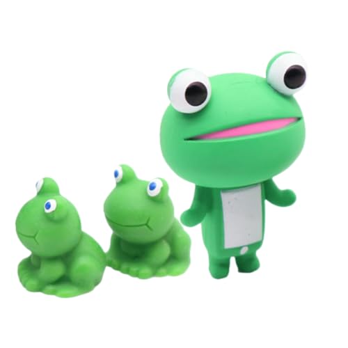 JUMPLAWN 3stücke Miniatur Frosch Figuren Aus Harz Realistische Garten-Dekoration Für Puppenhaus Miniaturtiere Für Landschaftsgestaltung Niedliche Frosch-Ornamente JUMPLAWN 3stücke Miniatur Frosch Figuren Aus Harz Realistische Garten-Dekoration Für Puppenhaus Miniaturtiere Für Landschaftsgestaltung Niedliche Frosch-Ornamente von JUMPLAWN
