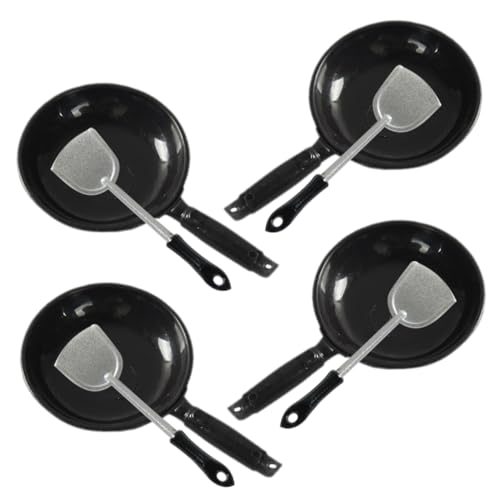 JUMPLAWN 4 Sets Wok Spatel Set Grillzubehör Bezauberndes Miniatur Bastel Puppenzubehör Mini Kochgeschirr Dekorative Miniatur Töpfe Miniatur Kochgeschirr Mini Küchendekor JUMPLAWN 4 Sets Wok Spatel Set Grillzubehör Bezauberndes Miniatur Bastel Puppenzubehör Mini Kochgeschirr Dekorative Miniatur Töpfe Miniatur Kochgeschirr Mini Küchendekor von JUMPLAWN