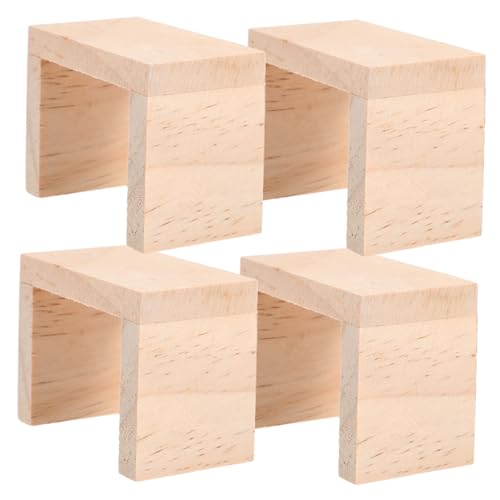 JUMPLAWN 4 Stück Mini Hocker Modell Puppenhäuser Outdoor Hocker Heimdekoration Puppenhaus Puppenmöbel Fußhocker Miniaturmöbel Puppenhaus Hocker Möbelmodelle Puppenhaus Layout von JUMPLAWN
