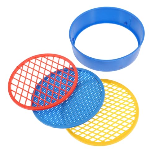 JUMPLAWN Interaktives Strandspielzeug 4-teiliges Sandsieb Strandspielzeug Für Jungen Und Mädchen Zur Spielerischen Entwicklung Zufällige Farbe JUMPLAWN Interaktives Strandspielzeug 4-teiliges Sandsieb Strandspielzeug Für Jungen Und Mädchen Zur Spielerischen Entwicklung Zufällige Farbe von JUMPLAWN