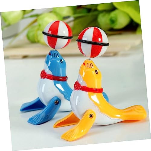 JUMPLAWN 4 Stück Teiliges Aufziehbare Meerestier Spielzeuge mit Lustige Bewegung Fördert Krabbeln und Koordination Farblich Sortiert und Partydekoration Zufällige Farbe Zufällige Farbe von JUMPLAWN