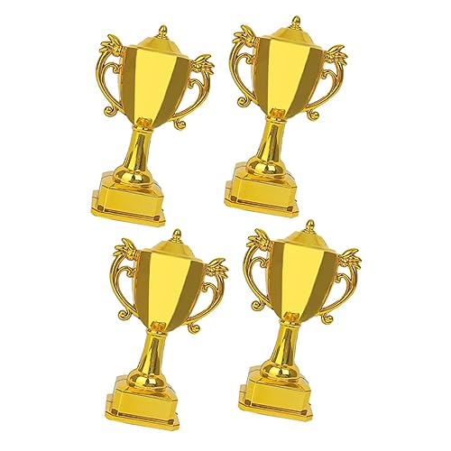 JUMPLAWN 4stücke Mini-trophäen Aus Plastiktrophäen Für Partypreise Wettbewerbsauszeichnungen Kleine Pokale Als Dekoration Für Kinderzimmer Und Sportveranstaltungen JUMPLAWN 4stücke Mini-trophäen Aus Plastiktrophäen Für Partypreise Wettbewerbsauszeichnungen Kleine Pokale Als Dekoration Für Kinderzimmer Und Sportveranstaltungen von JUMPLAWN