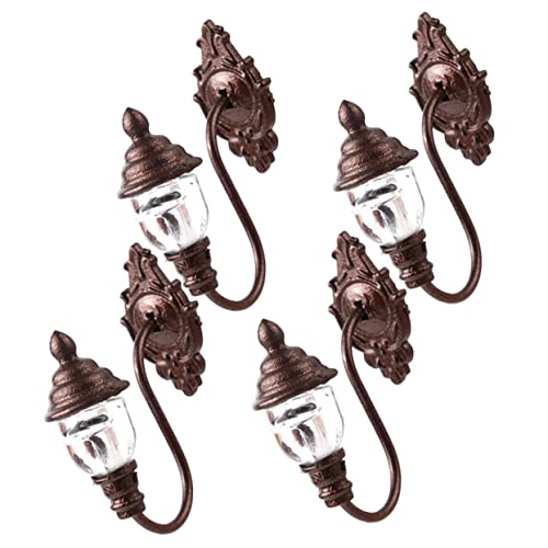 JUMPLAWN 4 Stück Wandleuchte Modell Außenleuchten Lampen Tischlampe Vintage Miniatur LED Wandleuchte Lampe Mini Lampe Modell Miniatur Szenenlampe Simulation Mini Lampe Mini JUMPLAWN 4 Stück Wandleuchte Modell Außenleuchten Lampen Tischlampe Vintage Miniatur LED Wandleuchte Lampe Mini Lampe Modell Miniatur Szenenlampe Simulation Mini Lampe Mini von JUMPLAWN