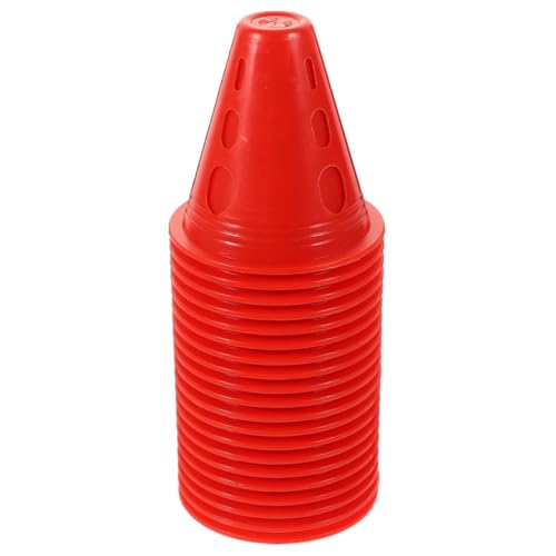 JUMPLAWN 40 Stück Rollschuhlaufen Markierungshütchen Winddichte für Training Agility Übungen und Hindernisparcours Geeignet für Sportler JUMPLAWN 40 Stück Rollschuhlaufen Markierungshütchen Winddichte für Training Agility Übungen und Hindernisparcours Geeignet für Sportler von JUMPLAWN