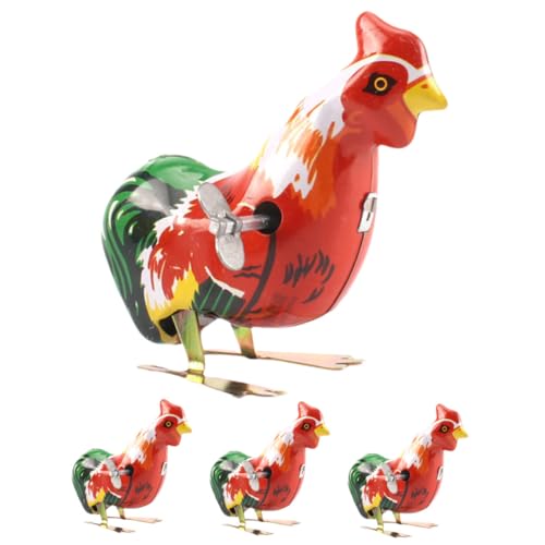 JUMPLAWN 4Stücke Aufziehspielzeug Küken Retro Hühnchen für Handgefertigt Leicht und Sicher für Ostern Kreative Dekoration und Spielspaß JUMPLAWN 4Stücke Aufziehspielzeug Küken Retro Hühnchen für Handgefertigt Leicht und Sicher für Ostern Kreative Dekoration und Spielspaß von JUMPLAWN