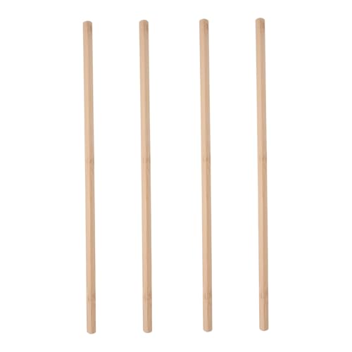 JUMPLAWN 4Stücke Holz Mahjong Putter Langlebige Drücker für Amerikanisches Mahjong Elegantes Design für Spieleabende Robuste Holzkonstruktion Kompatibel mit Standardgrößen von JUMPLAWN