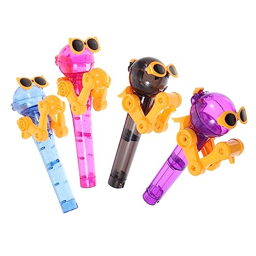 JUMPLAWN 4Stücke Lutscher Roboter Halter Kreatives Lollipop für Aufbewahrungshalter für Süßigkeiten Geschenkidee für Partys und Geburtstagsfeiern JUMPLAWN 4Stücke Lutscher Roboter Halter Kreatives Lollipop für Aufbewahrungshalter für Süßigkeiten Geschenkidee für Partys und Geburtstagsfeiern von JUMPLAWN