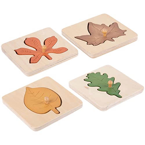 JUMPLAWN 4Stücke Teiliges Holzpuzzle für Kognitive Lernspielzeuge Frühen Bildung und Motorik für Kleinkinder Ab Jahr Montessori Geeignet JUMPLAWN 4Stücke Teiliges Holzpuzzle für Kognitive Lernspielzeuge Frühen Bildung und Motorik für Kleinkinder Ab Jahr Montessori Geeignet von JUMPLAWN