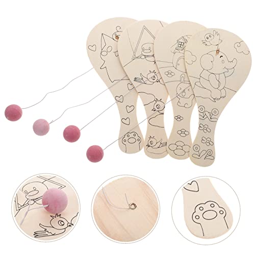 JUMPLAWN 4Stücke Teiliges Paddelspielzeug aus DIY Malspielzeug für Kreative Bastelprojekte für Kindergeburtstagsfeiern und Familienaktivitäten Sicher und Langlebig JUMPLAWN 4Stücke Teiliges Paddelspielzeug aus DIY Malspielzeug für Kreative Bastelprojekte für Kindergeburtstagsfeiern und Familienaktivitäten Sicher und Langlebig von JUMPLAWN