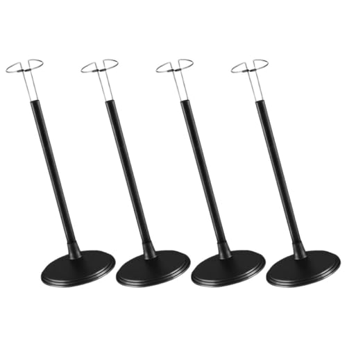 JUMPLAWN 4Stücke Verstellbare Puppenständer aus Kunststoff Stabiler Displayhalter für Actionfiguren und Puppen für Sammlungen und Präsentationen JUMPLAWN 4Stücke Verstellbare Puppenständer aus Kunststoff Stabiler Displayhalter für Actionfiguren und Puppen für Sammlungen und Präsentationen von JUMPLAWN