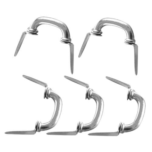 JUMPLAWN 5 Stück Mini Türgriff Schubladenknöpfe Miniaturknöpfe Zum Basteln Mini Hausgriff Miniatur Kleinschubladengriffe Miniatur Makramee Schubladenknöpfe Puppenhaus Silber JUMPLAWN 5 Stück Mini Türgriff Schubladenknöpfe Miniaturknöpfe Zum Basteln Mini Hausgriff Miniatur Kleinschubladengriffe Miniatur Makramee Schubladenknöpfe Puppenhaus Silber von JUMPLAWN