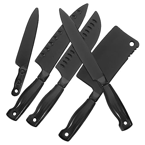 JUMPLAWN 5 Stück Puppenhauskombinationsmesser Miniatur-Küchenbesteck Puppenhaus Miniaturen Kinderspielzeug Mini-Küchengeschirr Zubehör für Puppenhäuser Legierung Black JUMPLAWN 5 Stück Puppenhauskombinationsmesser Miniatur-Küchenbesteck Puppenhaus Miniaturen Kinderspielzeug Mini-Küchengeschirr Zubehör für Puppenhäuser Legierung Black von JUMPLAWN