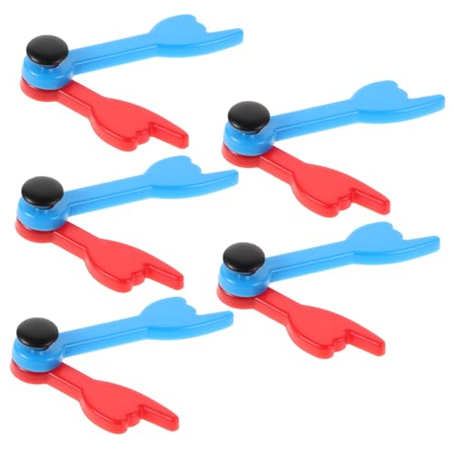 JUMPLAWN 5 Stück Teiliges DIY Uhrzeiger für Interaktives zur Zeiterkennung Lernspielzeug aus Kinderfreundlichem Material für Eltern Junge Mädchen Aktivitäten Ersatzteile für Uhren und von JUMPLAWN