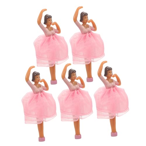 JUMPLAWN 5 Stück Teiliges Musikbox Puppen Zubehör Ballett Tanzende Prinzessin Figuren für Musikbox Dekoration Sammler von JUMPLAWN
