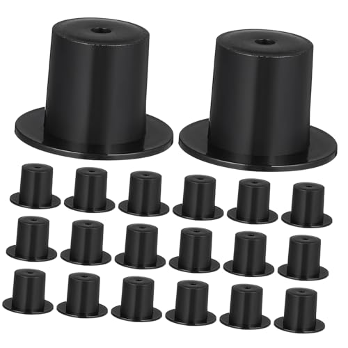 JUMPLAWN 50 Stück Mini Hüte aus Strapazierfähigem Kunststoff Kleine Schwarze Schneemann und Zauberhüte für DIY Weihnachtsdekoration Puppenzubehör Fasching und Festfeiern JUMPLAWN 50 Stück Mini Hüte aus Strapazierfähigem Kunststoff Kleine Schwarze Schneemann und Zauberhüte für DIY Weihnachtsdekoration Puppenzubehör Fasching und Festfeiern von JUMPLAWN
