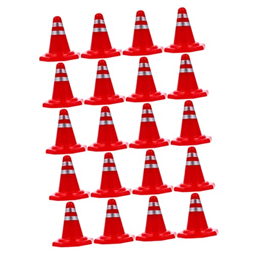 JUMPLAWN 50 Stück Simulations-leitkegel Für Jungen Und Mädchen Verkehrszeichen Aus Kunststoff Leuchtende Farben Für Sandtisch-Dekoration Partyspiele JUMPLAWN 50 Stück Simulations-leitkegel Für Jungen Und Mädchen Verkehrszeichen Aus Kunststoff Leuchtende Farben Für Sandtisch-Dekoration Partyspiele von JUMPLAWN