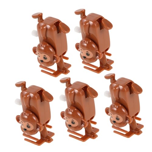 JUMPLAWN 5Stücke Aufziehspielzeug Niedliche Tierfiguren mit Lustiges und Sicheres für Partys und Kreatives Tragbar und Leicht von JUMPLAWN