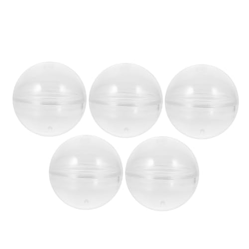 JUMPLAWN 5Stücke Durchsichtige Kapseln für Verkaufsautomaten Hohe Transparente Spielzeugkapseln Befüllbare Boxen für Partygeschenke und Sammlungen Hohe Bruchfestigkeit JUMPLAWN 5Stücke Durchsichtige Kapseln für Verkaufsautomaten Hohe Transparente Spielzeugkapseln Befüllbare Boxen für Partygeschenke und Sammlungen Hohe Bruchfestigkeit von JUMPLAWN