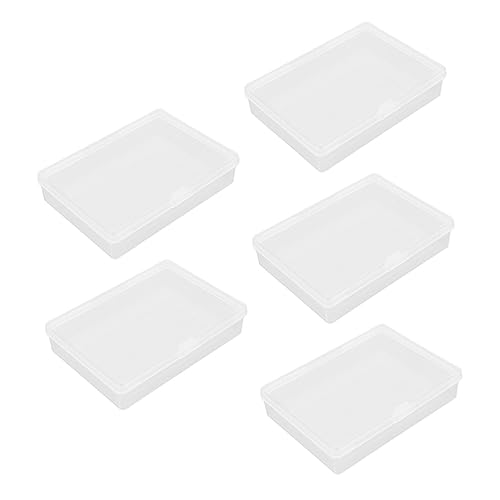 JUMPLAWN 5Stücke Pokerkarten Aufbewahrungsbox Rechteckige Transparente Kunststoff Box für Kartenorganisation Kompakte und Staubdichte Spielkarten Box für Kartenspiele und Kleine JUMPLAWN 5Stücke Pokerkarten Aufbewahrungsbox Rechteckige Transparente Kunststoff Box für Kartenorganisation Kompakte und Staubdichte Spielkarten Box für Kartenspiele und Kleine von JUMPLAWN