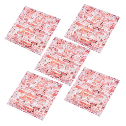 JUMPLAWN 5pcs Kleber Wandtastkalentschüttungsfliesen -Aufkleber -Schale Und Stick Mini -wandaufkleber Puppenhausdekoration JUMPLAWN 5pcs Kleber Wandtastkalentschüttungsfliesen -Aufkleber -Schale Und Stick Mini -wandaufkleber Puppenhausdekoration von JUMPLAWN