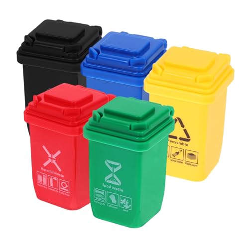 JUMPLAWN 5st Mini-mülleimer Plüschtiere Weidenkorb Mit Griff Kücheneimer Hochwertiges Aufbewahrungskorb Abschlussball Fliegen Automatisch Tür Figur Winzig Plastik JUMPLAWN 5st Mini-mülleimer Plüschtiere Weidenkorb Mit Griff Kücheneimer Hochwertiges Aufbewahrungskorb Abschlussball Fliegen Automatisch Tür Figur Winzig Plastik von JUMPLAWN