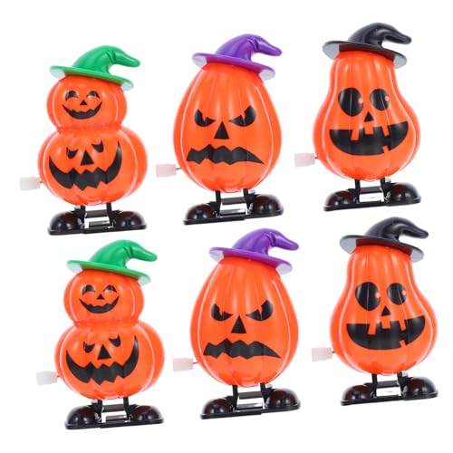 JUMPLAWN 6 Halloween-aufziehspielzeuge Für Kinder: Kürbis-uhrwerk-Spielzeug – Halloween-partygeschenke, Leckerli-tütenfüller Und Geburtstagsgeschenke – Kürbis-laufspielzeug JUMPLAWN 6 Halloween-aufziehspielzeuge Für Kinder: Kürbis-uhrwerk-Spielzeug – Halloween-partygeschenke, Leckerli-tütenfüller Und Geburtstagsgeschenke – Kürbis-laufspielzeug von JUMPLAWN