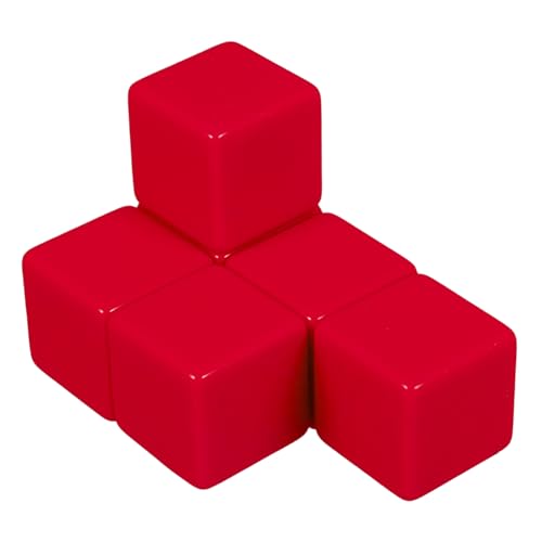 JUMPLAWN 6 Stück Große Beschreibbare Plastikwürfel Blankowürfel für Spiele Bildungsaktivitäten und DIY Projekte für Familien und Klassenzimmer JUMPLAWN 6 Stück Große Beschreibbare Plastikwürfel Blankowürfel für Spiele Bildungsaktivitäten und DIY Projekte für Familien und Klassenzimmer von JUMPLAWN