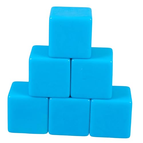 JUMPLAWN 6 Stück Große Leere Beschreibbare aus Kunststoff für DIY Brettspiele Lehrmittel und Interaktive Lernhilfe für Klassenzimmer und Zuhause von JUMPLAWN