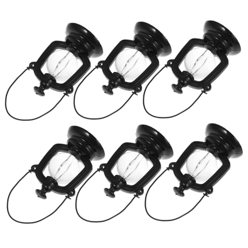 JUMPLAWN 6 Stück Kerosin -lampen -Ornamente Petroleumlampe Miniatur-petroleumlampenfigur Kleines Modell Einer Petroleumlampe Miniatur-lampendekor Dekorative Petroleumlampe Pp Black JUMPLAWN 6 Stück Kerosin -lampen -Ornamente Petroleumlampe Miniatur-petroleumlampenfigur Kleines Modell Einer Petroleumlampe Miniatur-lampendekor Dekorative Petroleumlampe Pp Black von JUMPLAWN