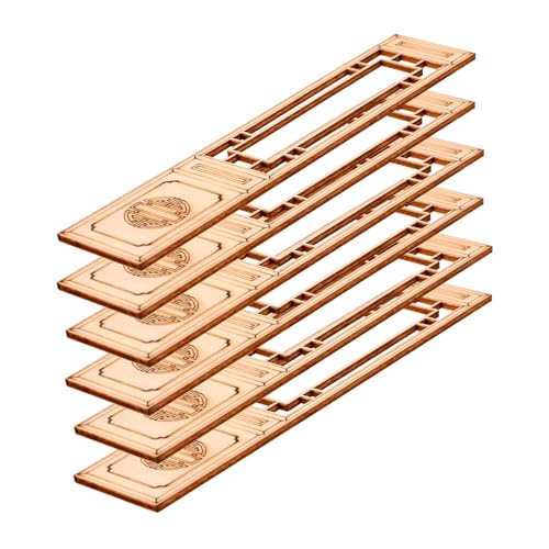 JUMPLAWN 6 Stück Miniatur-bildschirmmodell, Traditioneller Stil, Sandtisch, Szenenlayout, Bildschirm-Requisiten JUMPLAWN 6 Stück Miniatur-bildschirmmodell, Traditioneller Stil, Sandtisch, Szenenlayout, Bildschirm-Requisiten von JUMPLAWN