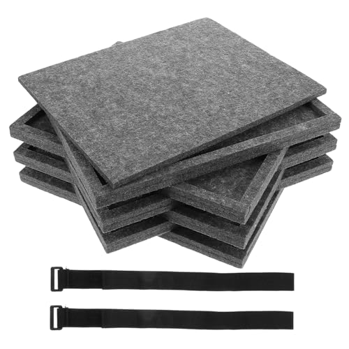 JUMPLAWN 6 Stück Puzzleteilplatte Heißprägezubehör Simulation Rattankorb Tragbarer Aschenbecher Decke Uhr Uhr Nicht Magnetisches Tablett Waagschalen Magnettabletts Rätsel Dark Grey Gefühlt von JUMPLAWN