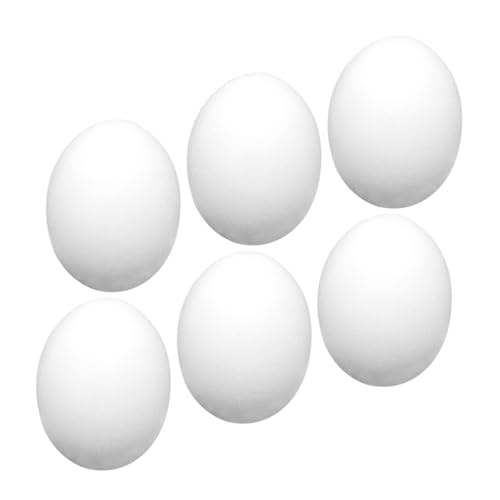 JUMPLAWN 6 Stück Schwammei-Requisiten Zauberer Requisiten Eierfiguren Eierspielzeug Requisiten schließen Performance-Tools Trick-Requisiten Trick-Eier Eierdekorationen Weiß JUMPLAWN 6 Stück Schwammei-Requisiten Zauberer Requisiten Eierfiguren Eierspielzeug Requisiten schließen Performance-Tools Trick-Requisiten Trick-Eier Eierdekorationen Weiß von JUMPLAWN