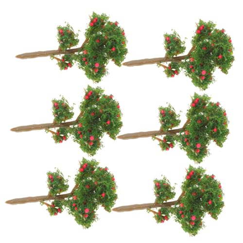 JUMPLAWN 6 Stück Teiliges Künstliche Apfelbäume für DIY Sandtischmodell Realistische Dekoration für Mikrolandschaften Dioramen und Heimdekoration Höhe JUMPLAWN 6 Stück Teiliges Künstliche Apfelbäume für DIY Sandtischmodell Realistische Dekoration für Mikrolandschaften Dioramen und Heimdekoration Höhe von JUMPLAWN