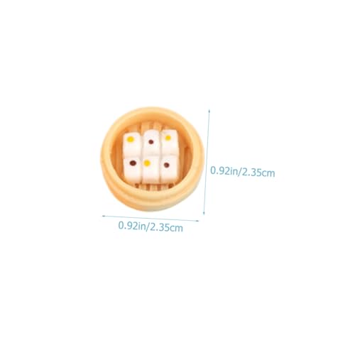 JUMPLAWN 6 Stück Teiliges Mini Food Steamer Realistische Miniatur Dampfgarer Food Toy Lebensechte Puppenhaus Dekoration für Kinderspielküchen und DIY Miniatur Szenen JUMPLAWN 6 Stück Teiliges Mini Food Steamer Realistische Miniatur Dampfgarer Food Toy Lebensechte Puppenhaus Dekoration für Kinderspielküchen und DIY Miniatur Szenen von JUMPLAWN