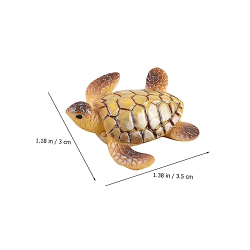 JUMPLAWN 6 Stück Teiliges Miniatur Schildkröten aus Widerstandsfähigem Harz Kleine Schildkröten Figuren für Garten Mikro Landschafts und Teich Dekoration Dekorative Ornamente für Tisch und JUMPLAWN 6 Stück Teiliges Miniatur Schildkröten aus Widerstandsfähigem Harz Kleine Schildkröten Figuren für Garten Mikro Landschafts und Teich Dekoration Dekorative Ornamente für Tisch und von JUMPLAWN