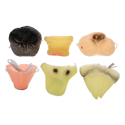 JUMPLAWN 6 Stück Tierische Nase Party Lustige Nasenmasken Kind Maskerade Nasenmaske 3d-tier Cosplay-tier Nasenmasken Für Tiere Atmungsaktiv Halloween-maske Colorful Vinyl JUMPLAWN 6 Stück Tierische Nase Party Lustige Nasenmasken Kind Maskerade Nasenmaske 3d-tier Cosplay-tier Nasenmasken Für Tiere Atmungsaktiv Halloween-maske Colorful Vinyl von JUMPLAWN