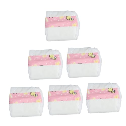 JUMPLAWN 6 Teiliges Puppen Ankleidespielzeug Kleines Outfit Wiedergeborene Windeln Puppen Puppenhaus Zubehör Puppenwindel Mädchen Babypuppenspielzeug Puppenhöschen Rollenspiel JUMPLAWN 6 Teiliges Puppen Ankleidespielzeug Kleines Outfit Wiedergeborene Windeln Puppen Puppenhaus Zubehör Puppenwindel Mädchen Babypuppenspielzeug Puppenhöschen Rollenspiel von JUMPLAWN